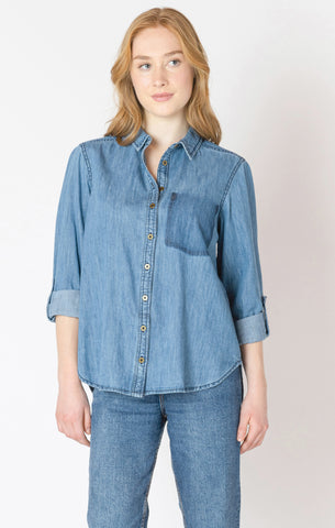 Possibilities Chambray Button Down