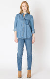 Possibilities Chambray Button Down