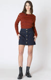 Dance With Somebody Denim Skirt