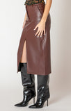 Primal Leather Skirt