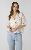 Carefree Ruffled Blouse