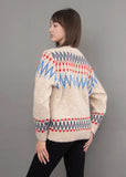 Risa Jacquard Cardigan