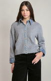 Silver Tipped Cardigan