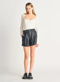 Better With Leather Shorts