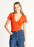 Valentine V-Neck Bodysuit