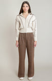Pecan Pleat Pants