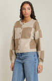 Acorn Blocked Cardigan