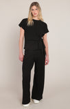 Tribute Textured Tie Top