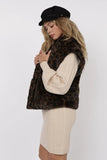 Waverly Leopard Faux Fur Vest