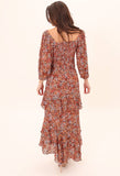 Willow Ruffled Midi Skirt