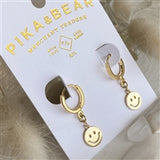 Have A Nice Day Hoop Earrings