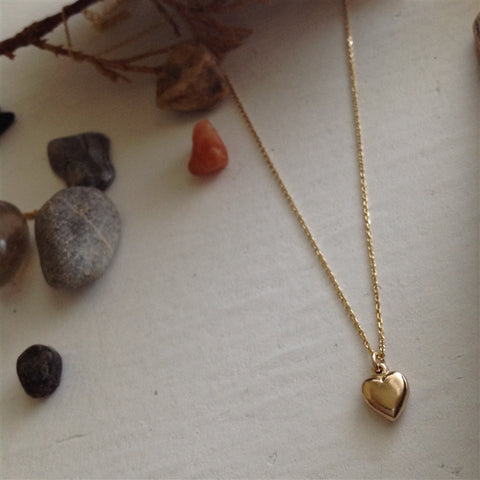 Adore Tiny Heart Charm Necklace