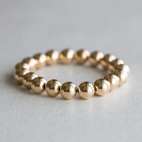 10mm Gold-Filled Bracelet