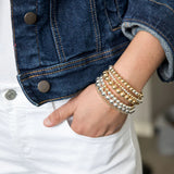 4mm Gold Filled & Sterling Silver