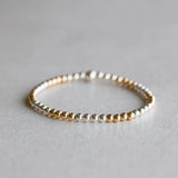4mm Gold Filled & Sterling Silver
