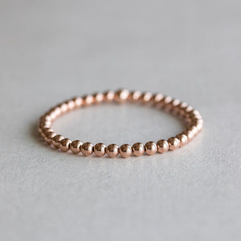 5mm 14K Rose Gold Bracelet