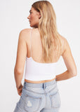 Ribbed V-Neck Brami